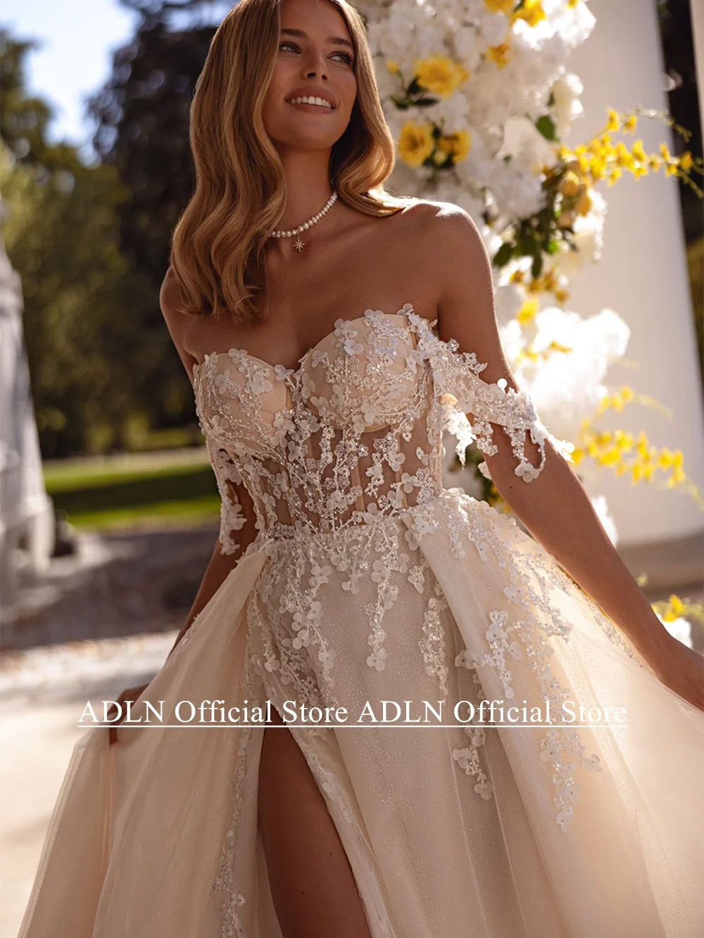 Robe de mariée bohème sexy