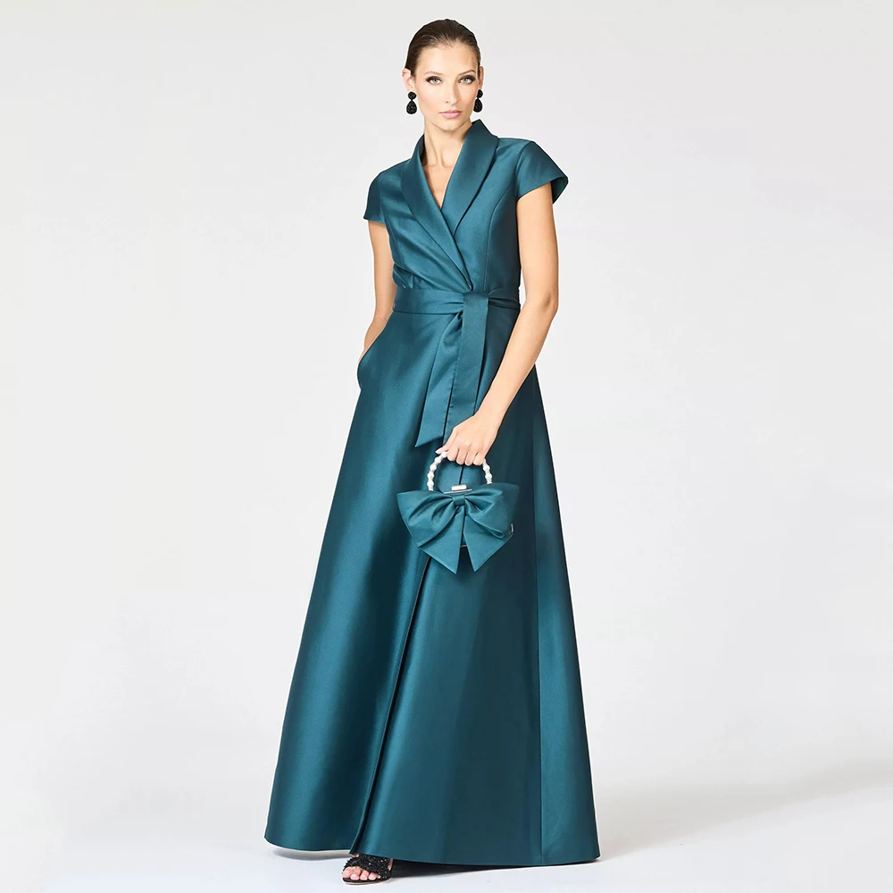Robe de Soirée Moderne Personnalisée pour la Mère de la Mariée
